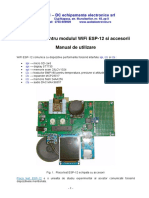 Placa Test Pentru Modulul WiFi ESP-12 Si A - Emil