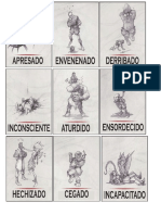 CARTAS DE ESTADO Español D&D 5e