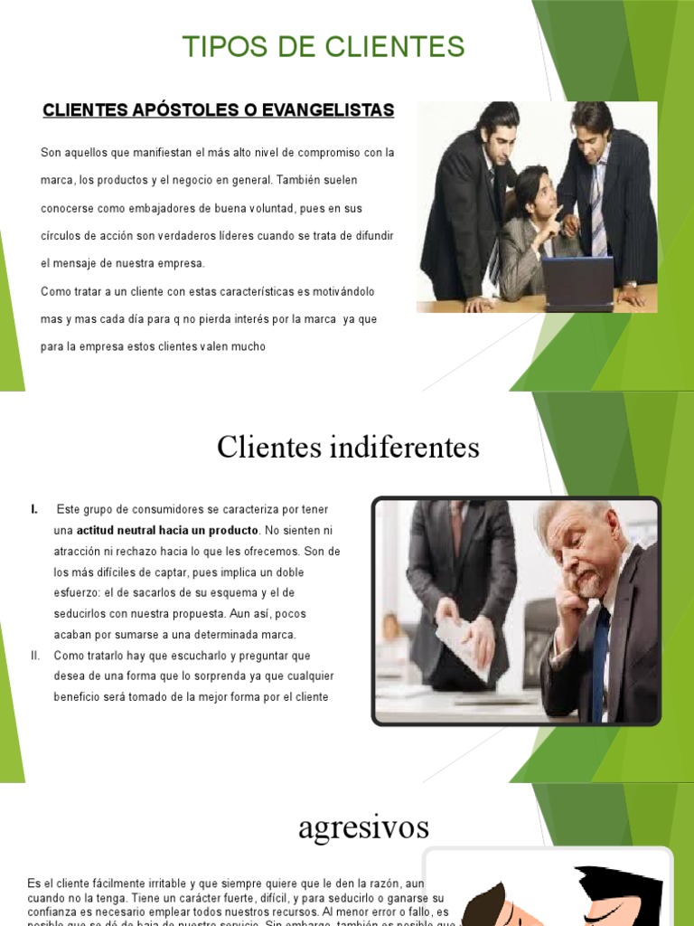 Tipos de Clientes en Peluquería | PDF | Cliente | Negociación
