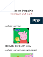 Peppa Pig Frases Fonema P, M, T, G, CH, K