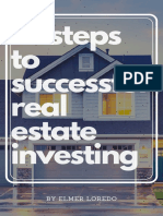 12 Steps To Successful Real Estate Investing: by Elmer Loredo