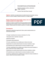 Taller 3L Determinación de Humedad y Cenizas, Cloro en Un Cloruro Soluble