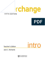 1801b Interchange Fifth Ed, Level Intro, Teacher.pdf