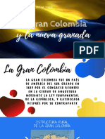 La Gran Colombia y La Nueva Granada