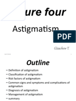 Lecture IV Astigmatism