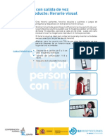 Horario Visual Con Salida de Voz PDF