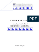 ZBIRKA Propisa Zeljeznickog Saobracaja FINALNO VERZIJA 3 - 502 STR PDF