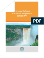 Progress and Challenges in Disaster Risk Management in Guyana 2014 PDF