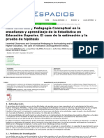 Aula Invertida y Pedagogía Conceptual en La. Revista ESPACIOS - Vol. 39 (Nº 10) Año 2018 PDF