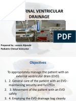 External Ventricular Drainage: Prepared By: Aseem Aljanabi Pediatric Clinical Instructor