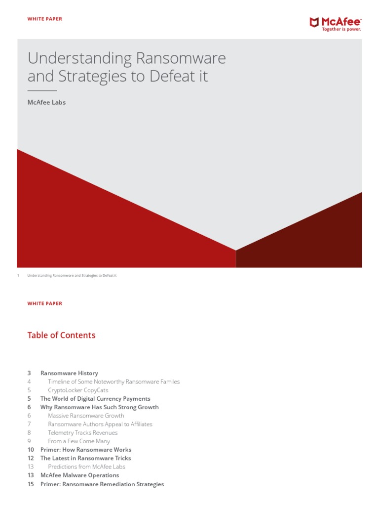Ransomware - Wp-Understanding-Ransomware-Strategies-Defeat PDF | PDF ...