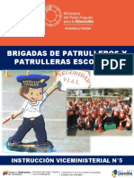 Brigadas de Patrulleros y Patrulleras Escolares