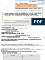 Eval 1 s2 1ère Lgue Et Comp 2017 2018 Manuel PARCOURS