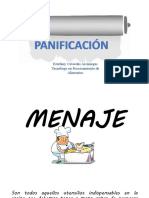 Mise en place para panificación