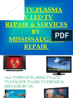 LCD, Plasma, LED TV Repair & Services