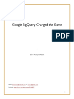 How Google Big Query Changed the Game