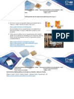 Anexo 1 - Información de La Empresa Modelo para La Fase 2 PDF