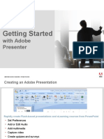 Getting Started: With Adobe Presenter