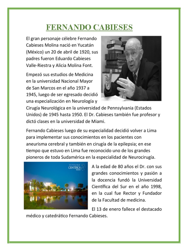 Biografia de Cabieses PDF