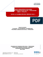 Propuesta Pedagogías Solidaria PCSP - 20201