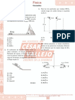 Ec Fisica 1 Semestral Intensivo Uni - Cesar Vallejo 2016 PDF