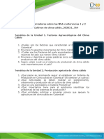 Factores y cultivos del clima cálido colombiano