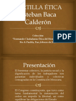 Cartilla Ética Esteban Baca