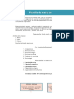 PLANTILLA ANALISIS DOFA-FACTORES EXTERNOS-INTERNOS