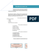 Plantilla Analisis Dofa-Factores Externos-Internos