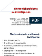 Problema de Investigacion-Objetivos-Justificacion Marco Conceptual Inv I-2014-1