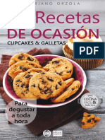 72 Recetas de Ocasión Cupcakes y Galletas