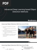 Advanced Deep Learning Based Object Detection Methods