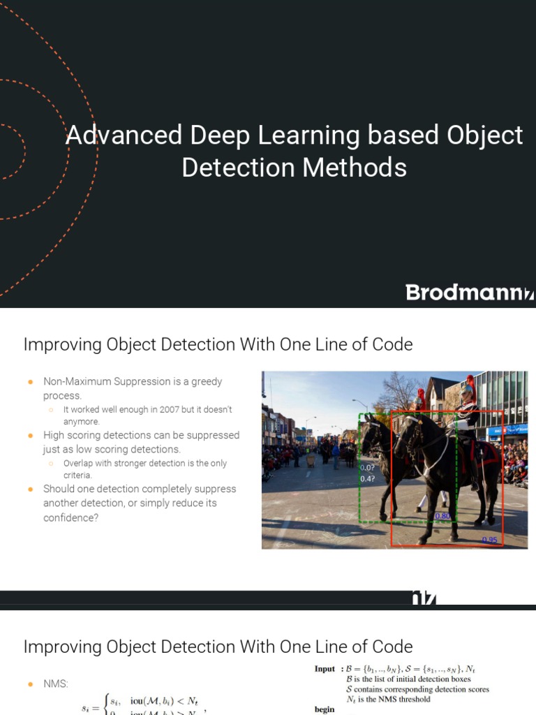 Advanced Deep Learning Based Object Detection Methods | PDF | Deep ...