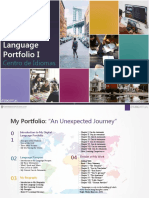 My Digital Language Portfolio I - 2020 B