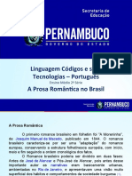A prosa romântica no Brasil..ppt