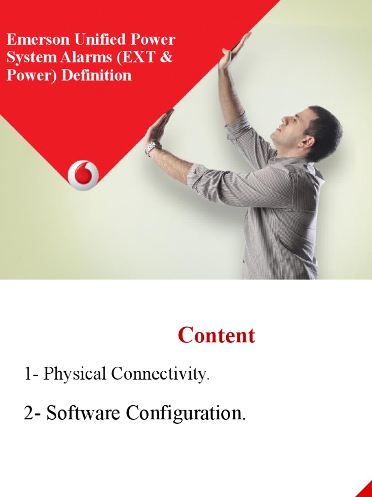 Emerson Unified Power System Alarms Definition PDF Computer