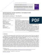 Applied and Computational Harmonic Analysis: Ingrid Daubechies, Jianfeng Lu, Hau-Tieng Wu