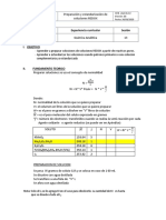 Preparacion y Standarizacion de Tiosulfato de Sodio