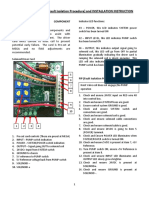 Solenoid driver card FIP and installation guide
