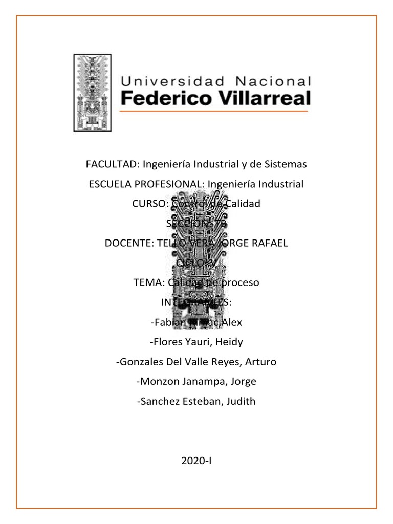 Control de Calidad en Procesos Industriales | PDF | Calidad (comercial ...