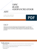 Endoscopic Retrograde Cholangiopancreatogr AHY: Alitre, Noel Christian Postgraduate Intern
