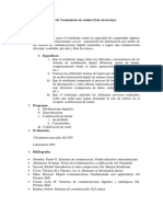 2 - Programa Tratamiento de Señales II Electrónica