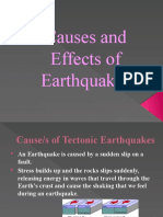 Causes and Effects of Earthquakes