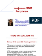 Manajemen SDM Penyiaran
