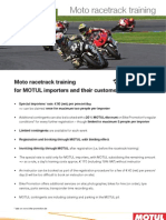 Motul Moto Racetrack Trainings 2011