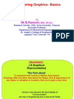 Engineering Graphics-Basics: Mr.B.Ramesh