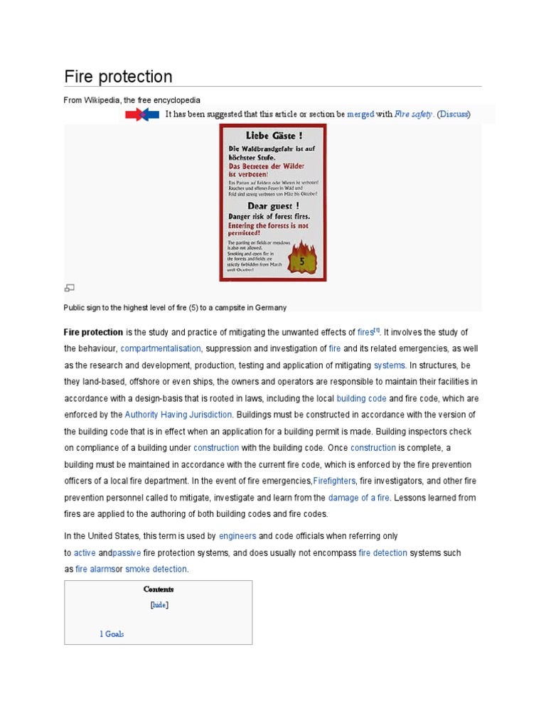 Fire Protection Strategies and Goals | PDF | Fire Safety | Firefighting