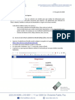 Comunicado Accesos y Lineamientos de Clases No Presenciales PDF