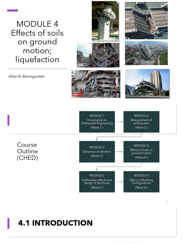 Lecture 5 Effects of Soil On Ground Motion | PDF | Earthquakes ...
