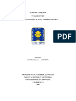 Tugas Individu Auditing Lanjutan - Audit Pada Masa Pandemi Covid-19 - Rizal Giri Laksono - 19919017 - Maksi 19